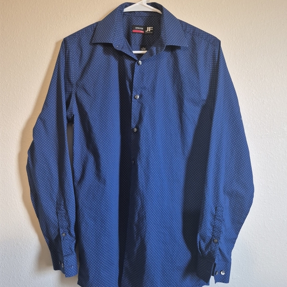 jf j.ferrar Other - JF J.Ferrar Navy Blue Dress Shirt